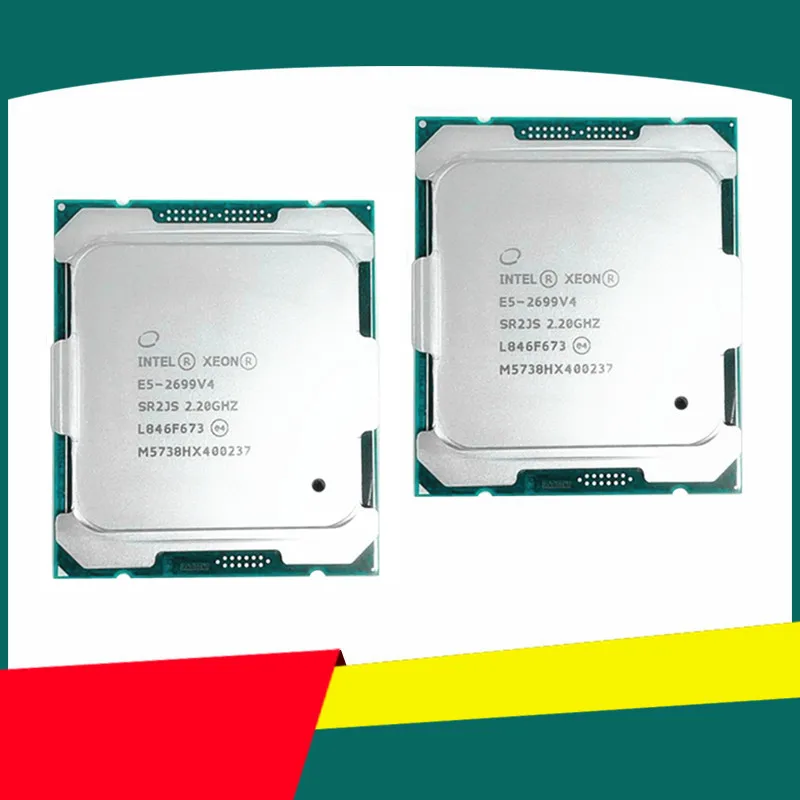 CPU E5-2699V4 2.20GHz 22s 55M  - E5 2699 V4 review and price